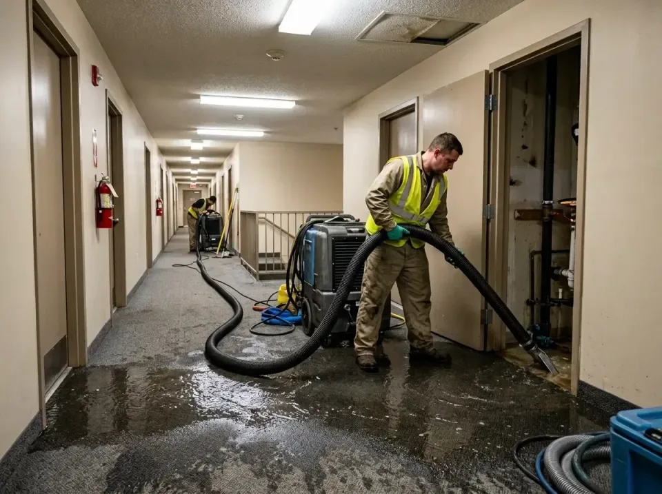 multi-unit-apartment-hallway-f-005 — frequently asked questions, Emergency Burst Pipe Water Extraction & Removal in Chanhass…